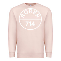 Pale Pink rorer 714 Premium Sweatshirt - artisFamous