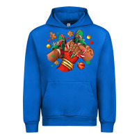 Cobalt Christmas black girl sneakers Urban Hoodie - RanaPortraitStore
