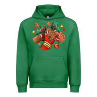 Emerald Christmas black girl sneakers Urban Hoodie - RanaPortraitStore