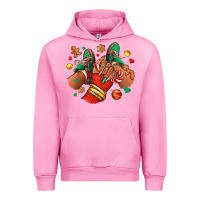 Fuchsia Pink Christmas black girl sneakers Urban Hoodie - RanaPortraitStore