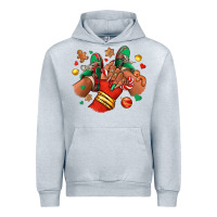 Heather Grey Christmas black girl sneakers Urban Hoodie - RanaPortraitStore