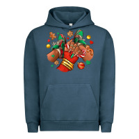 Pigment Midnight Navy Christmas black girl sneakers Urban Hoodie - RanaPortraitStore