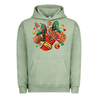Pigment Oil Green Christmas black girl sneakers Urban Hoodie - RanaPortraitStore