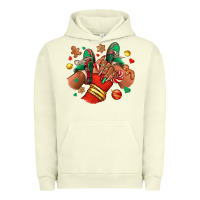 Pigment Pistachio Christmas black girl sneakers Urban Hoodie - RanaPortraitStore