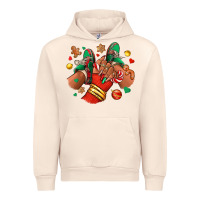 Sandshell Christmas black girl sneakers Urban Hoodie - RanaPortraitStore