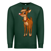Sports Green rudolph the red nosed reindeer movie Premium Sweatshirt - artisFamous
