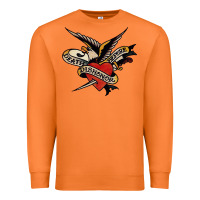 Carrot sailor jerry tattoo art military mermaid Premium Sweatshirt - artisFamous