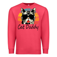 Cardinal cat daddy vintage Premium Sweatshirt - artisFamous