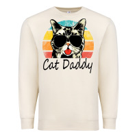 Sandshell cat daddy vintage Premium Sweatshirt - artisFamous