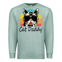 Seafoam cat daddy vintage Premium Sweatshirt - artisFamous