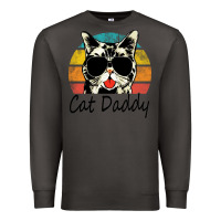 Smoke cat daddy vintage Premium Sweatshirt - artisFamous