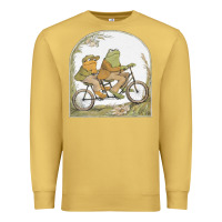 Antique Gold frog and toad Premium Sweatshirt - artisFamous