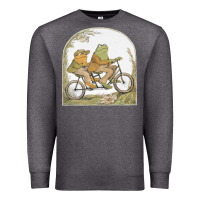 Charcoal Heather frog and toad Premium Sweatshirt - artisFamous
