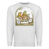Oatmeal Heather frog and toad Premium Sweatshirt - artisFamous