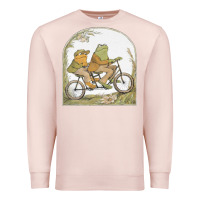 Pale Pink frog and toad Premium Sweatshirt - artisFamous