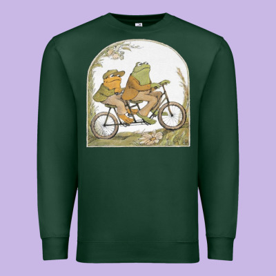 Frog And Toad Premium Sweatshirt Designed By Artisfamous