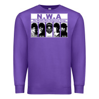 Purple n w a Premium Sweatshirt - artisFamous