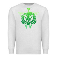 Oatmeal Heather rayquaza Premium Sweatshirt - artisFamous