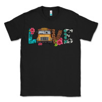 Black love school bus Classic Tee - Artiststas