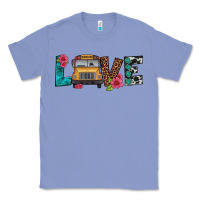 Colony Blue love school bus Classic Tee - Artiststas