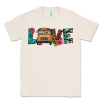 Natural love school bus Classic Tee - Artiststas