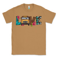 Toasted Coconut love school bus Classic Tee - Artiststas