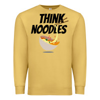 Antique Gold think noodles Premium Sweatshirt - artisFamous