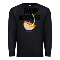 Black think noodles Premium Sweatshirt - artisFamous