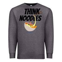 Charcoal Heather think noodles Premium Sweatshirt - artisFamous