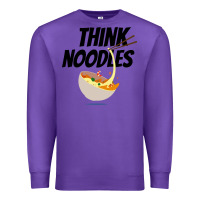 Purple think noodles Premium Sweatshirt - artisFamous