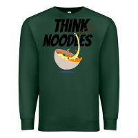 Sports Green think noodles Premium Sweatshirt - artisFamous