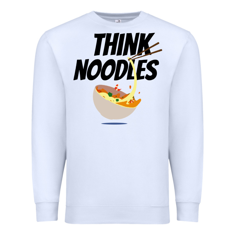 Think Noodles Premium Sweatshirt by artisFamous | Teevron