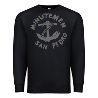 Black Minutemen San Pedro Premium Sweatshirt - artisFamous