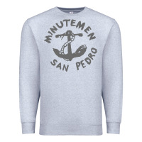 Heather Grey Minutemen San Pedro Premium Sweatshirt - artisFamous