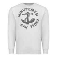 Oatmeal Heather Minutemen San Pedro Premium Sweatshirt - artisFamous