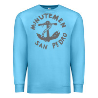 Ocean Blue Minutemen San Pedro Premium Sweatshirt - artisFamous