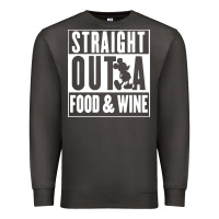 Smoke straight out a food and wine Premium Sweatshirt - artisFamous