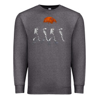 Charcoal Heather solar system galaxy, astronomy lover Premium Sweatshirt - artisFamous