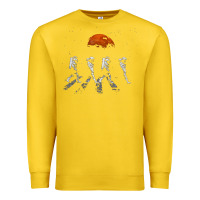 Lemon solar system galaxy, astronomy lover Premium Sweatshirt - artisFamous