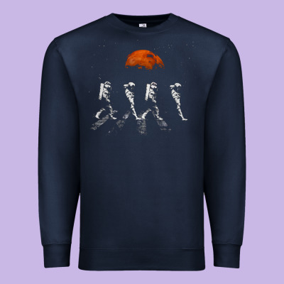 Solar System Galaxy, Astronomy Lover Premium Sweatshirt Designed By Artisfamous