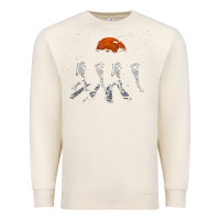 Sandshell solar system galaxy, astronomy lover Premium Sweatshirt - artisFamous