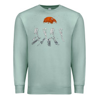 Seafoam solar system galaxy, astronomy lover Premium Sweatshirt - artisFamous
