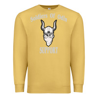 Antique Gold soldiers of odin worldwide support Premium Sweatshirt - artisFamous