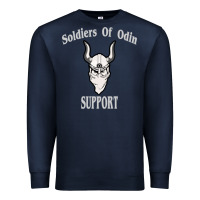 Navy soldiers of odin worldwide support Premium Sweatshirt - artisFamous