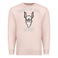 Pale Pink soldiers of odin worldwide support Premium Sweatshirt - artisFamous