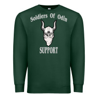 Sports Green soldiers of odin worldwide support Premium Sweatshirt - artisFamous