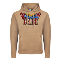 Vintage Coffee American Babe With Sunflowers Vintage Hoodie - LillyAllenDesigns