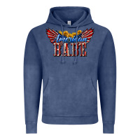 Vintage Denim American Babe With Sunflowers Vintage Hoodie - LillyAllenDesigns