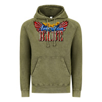 Vintage Olive American Babe With Sunflowers Vintage Hoodie - LillyAllenDesigns