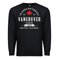 Black vancouver canada Premium Sweatshirt - artisFamous